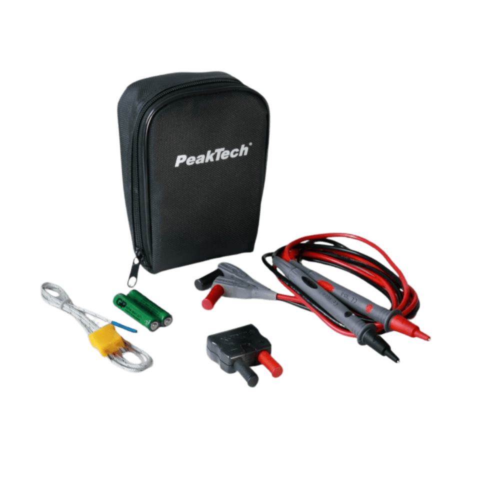 MULTIMETRO DIGITAL P1041 PEAKTECH PORTATIL 4000 COUNTS 600V AC/DC -10A AC/DC ( P1041)5