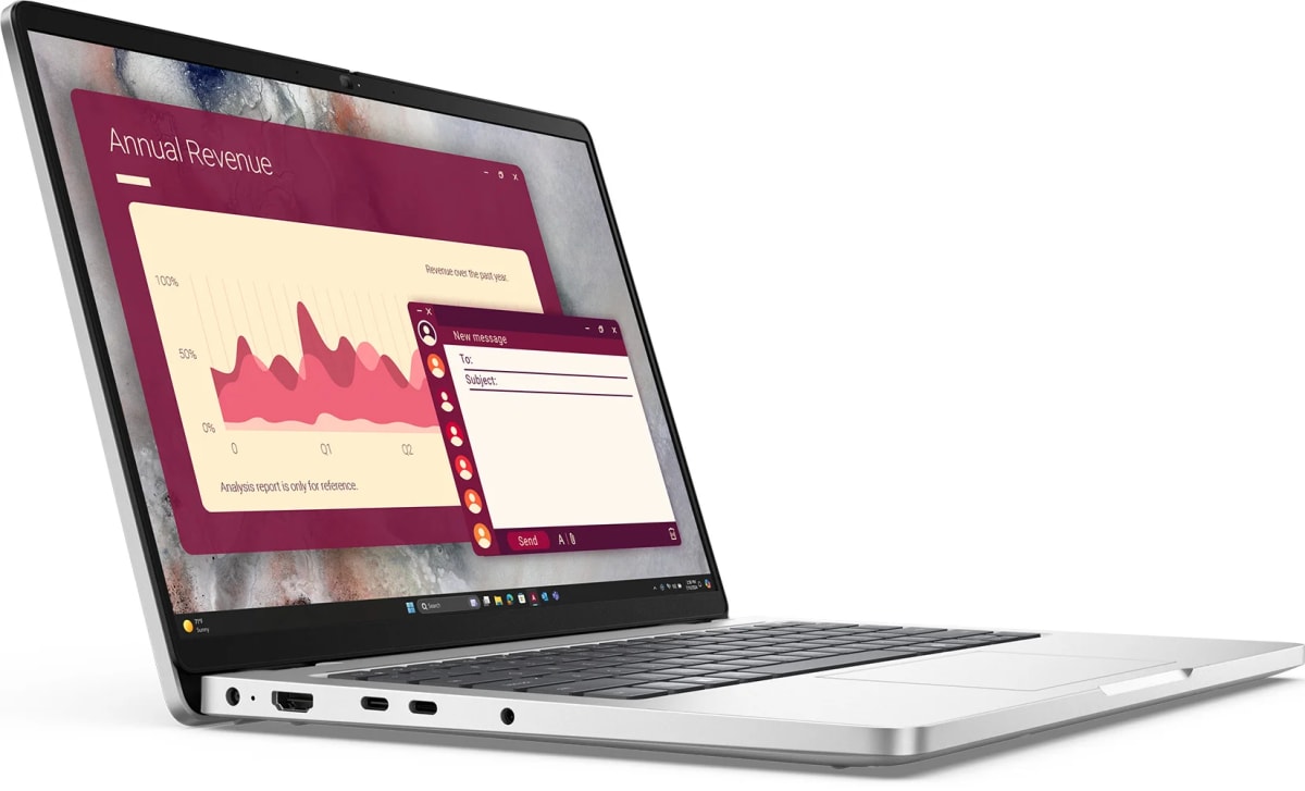 LAPTOP DELL PRO 14 PC14250 ICORE ULTRA 7, 16GB, 512GB, WIN11 PRO, 1Y (5GT80) (NT7)2