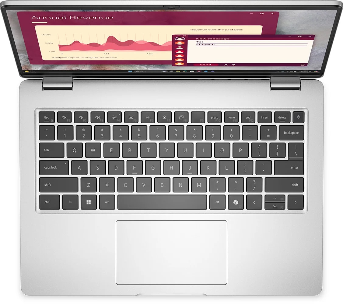 LAPTOP DELL PRO 14 PC14250 ICORE ULTRA 7, 16GB, 512GB, WIN11 PRO, 1Y (5GT80) (NT7)3