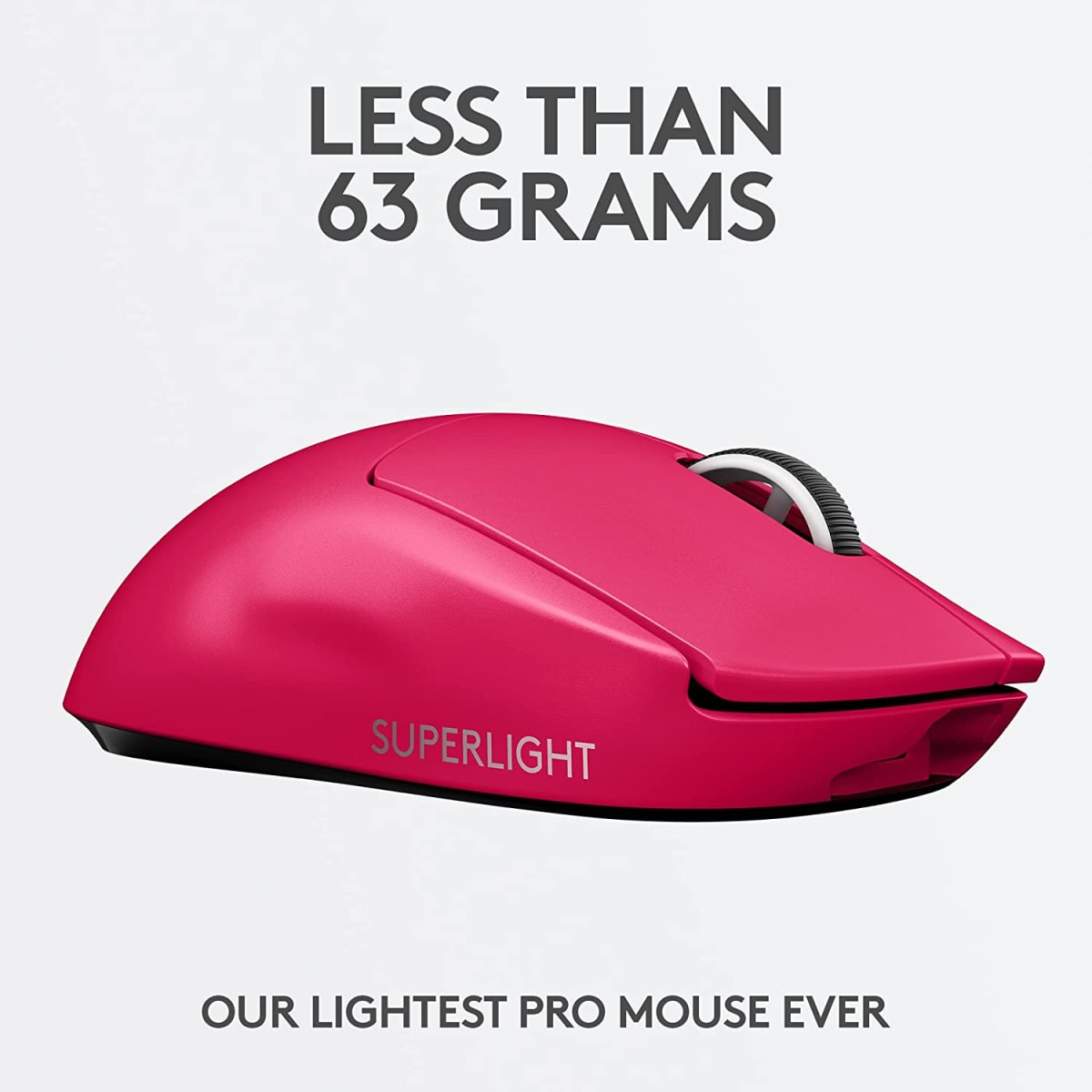 MOUSE LOGITECH G PRO X WIRELESS 25K MAGENTA (910-005954)2