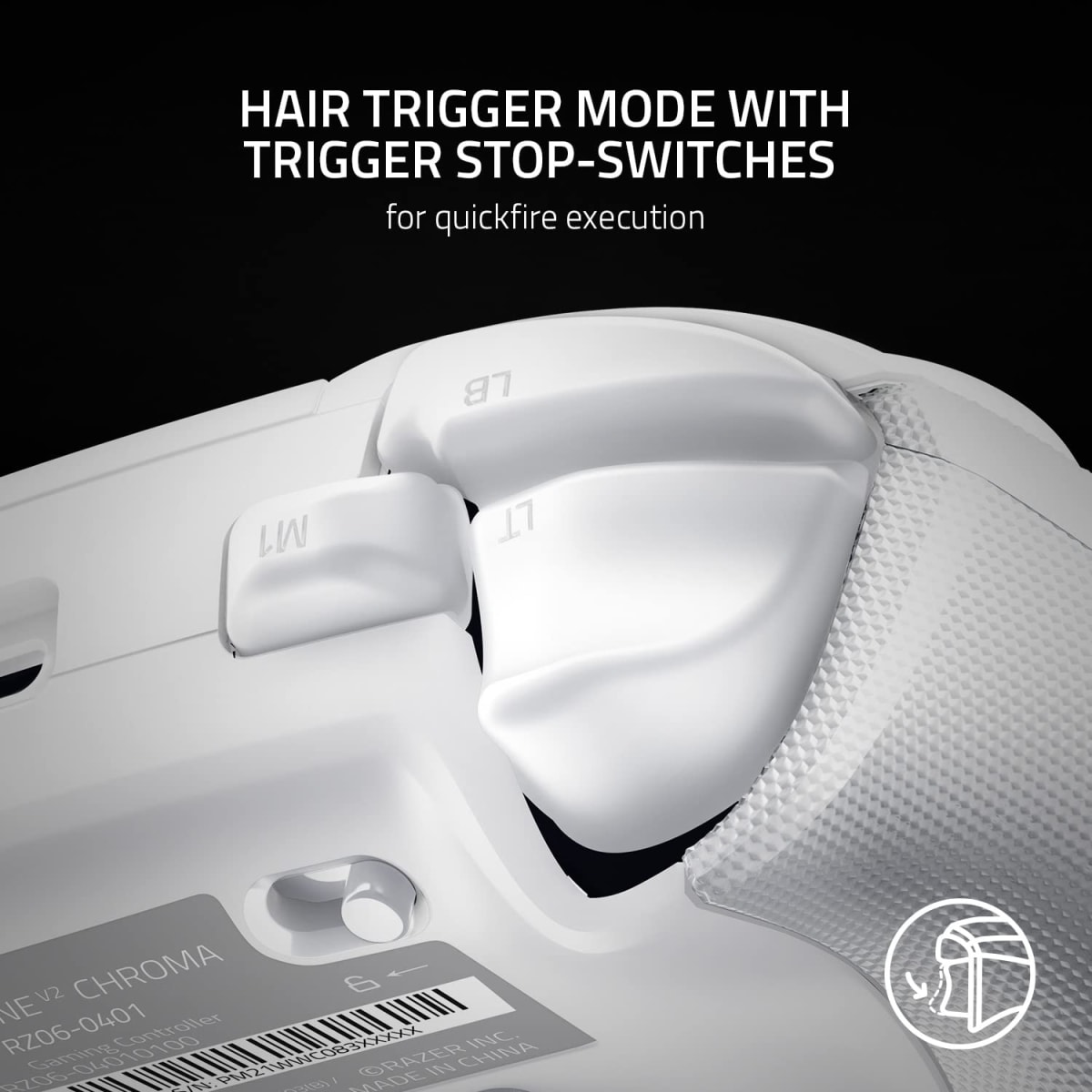 MANDO RAZER WOLVERINE V2 CHROMA PC/XB WHITE (RZ06-04010200-R3U1)2