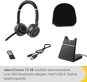 AURICULAR JABRA EVOLVE 75 SE LINK380A MS STEREO CON ESTACIÓN DE CARGA (7599-842-199)1