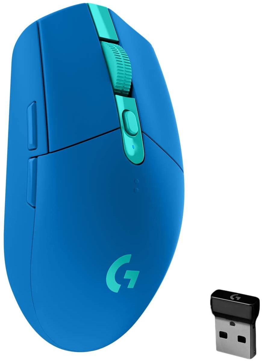 MOUSE LOGITECH G305 LIGHSPEED BLUE (910-006012) (NT8)1