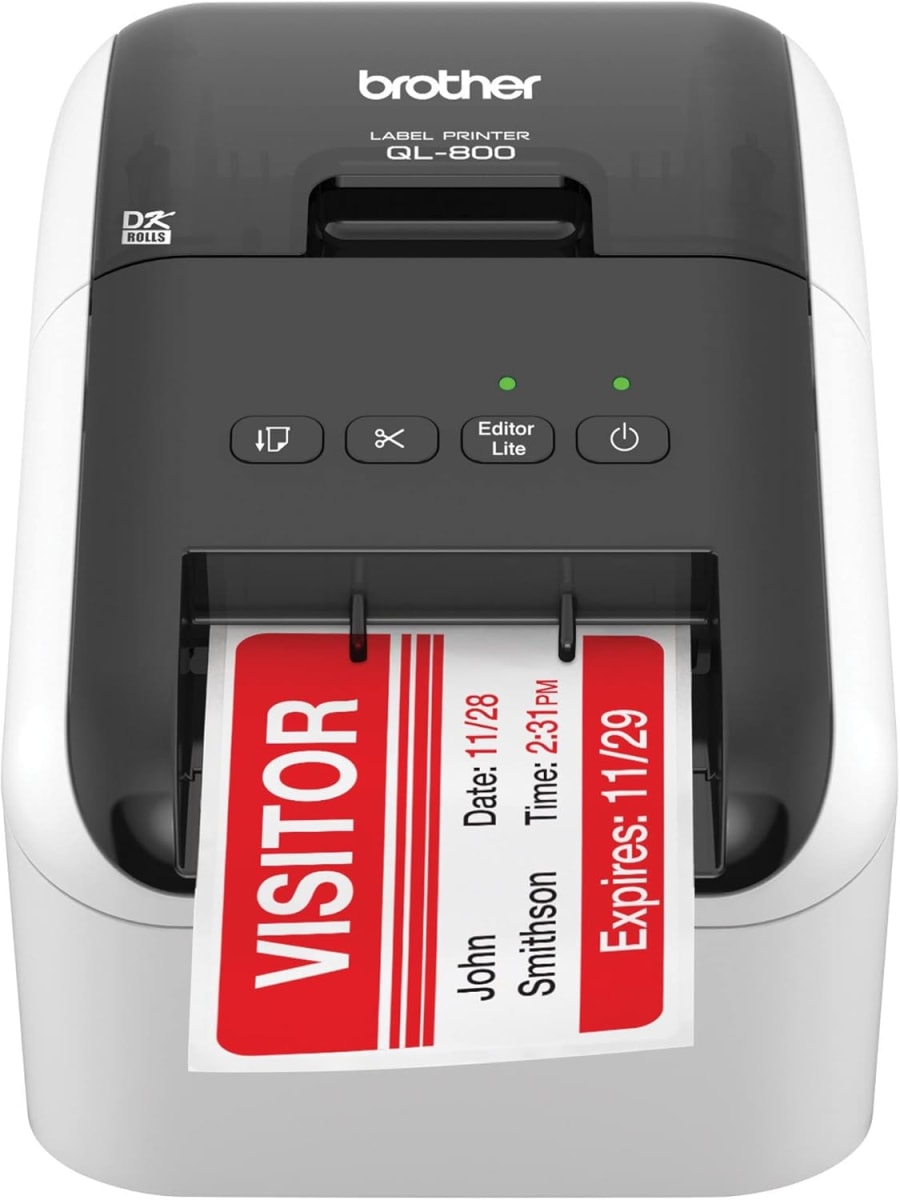IMPRESORA BROTHER TERMICA DIRECTA QL800, MONOCROMO 300X600 DPI (QL800) (NT7)3
