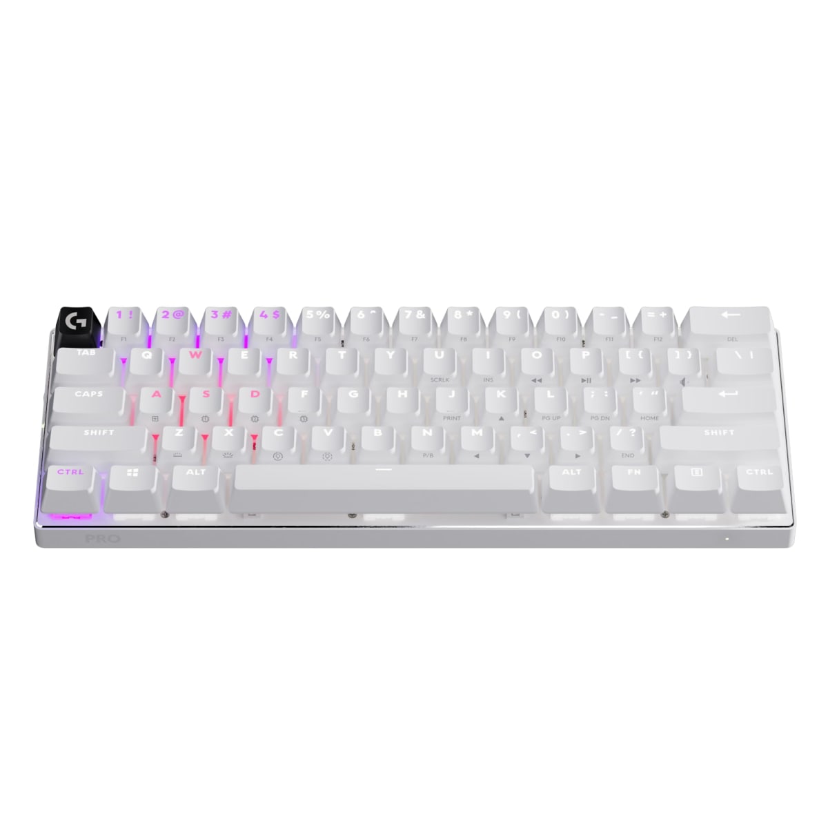 TECLADO LOGITECH G PRO X 60 LIGHTSPEED BT/ÓPTICO/65 HRS/RGB BLANCO (920-011921) (NT8)3