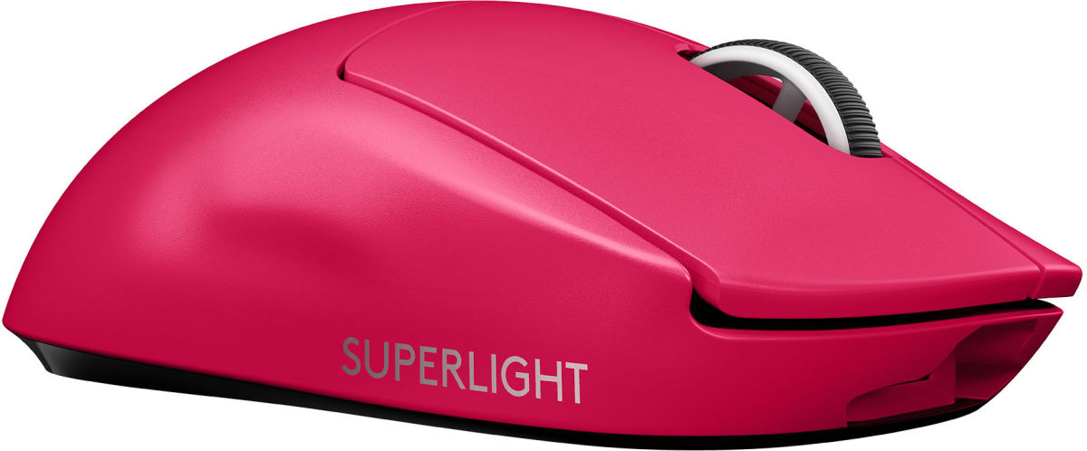 MOUSE LOGITECH G PRO X WIRELESS 25K MAGENTA (910-005954)3