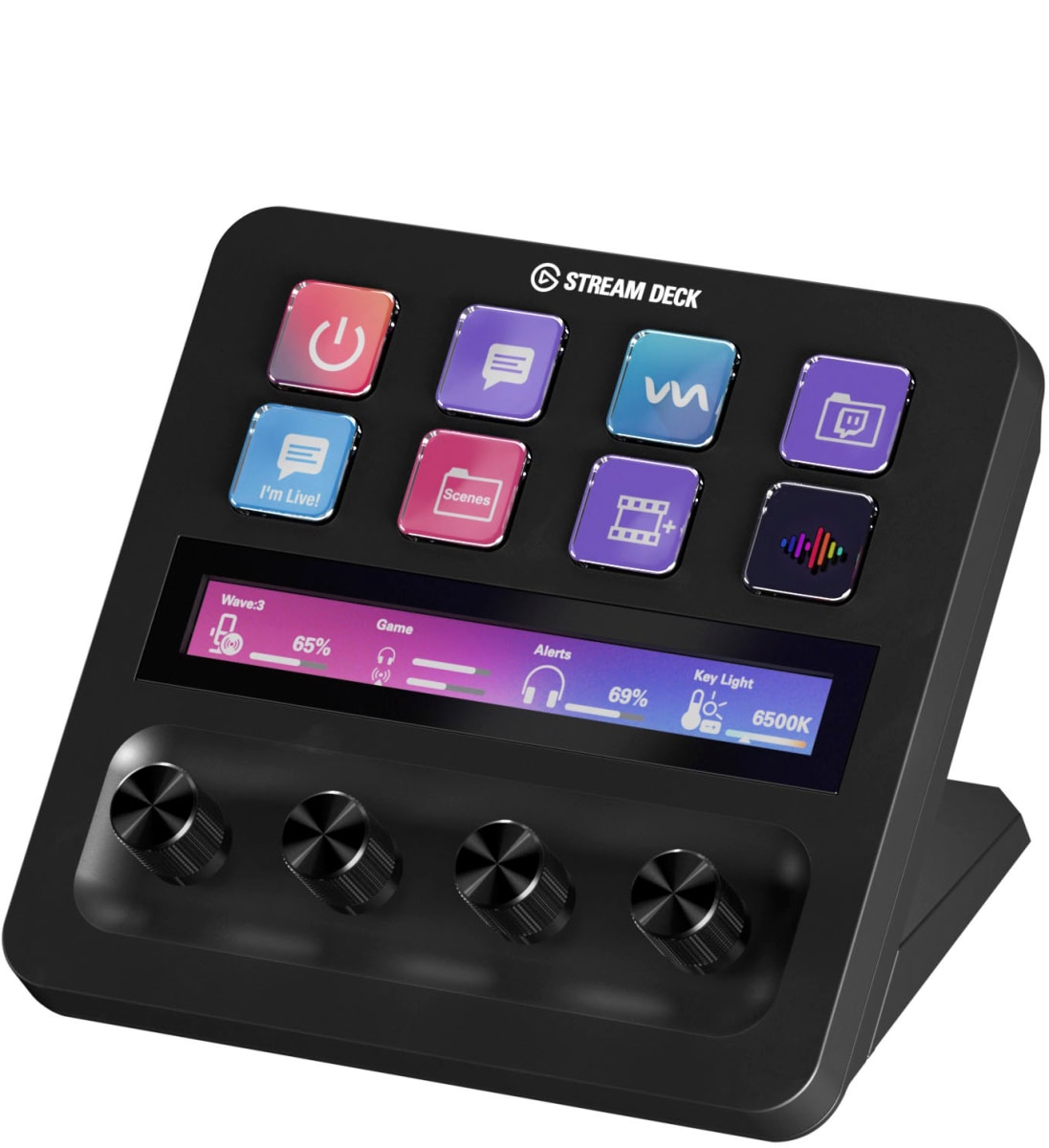 STREAM DECK+ EL GATO TECLAS LCD PANEL TACTIL (10GBD9901) (NT18)2
