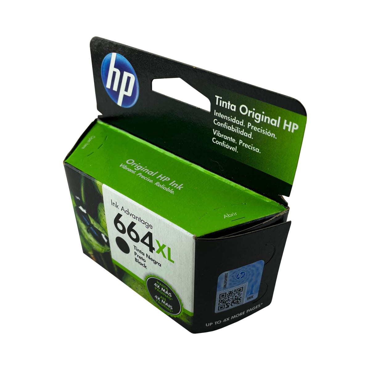 CARTUCHO DE TINTA HP (664XL) NEGRO 480 PGS (F6V31AL) (NT18)2