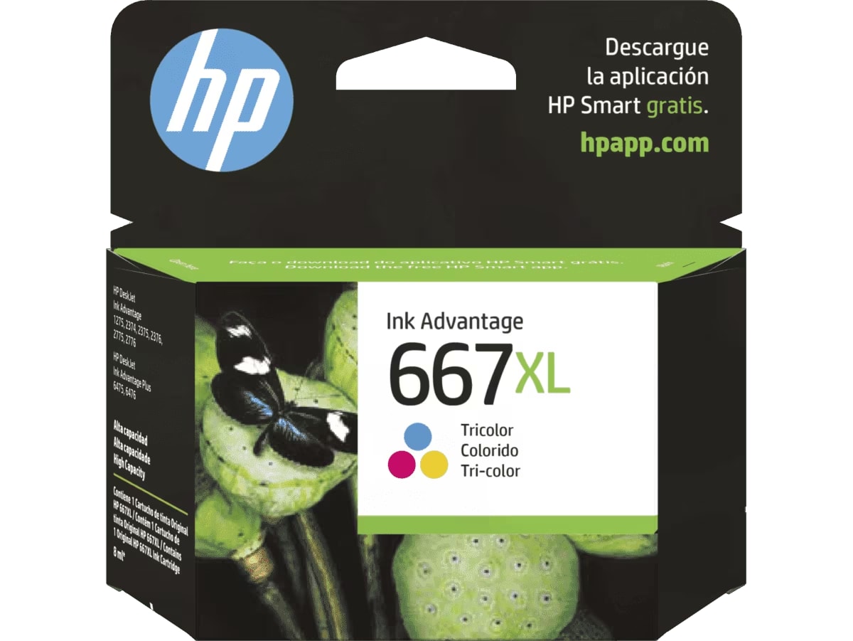 TINTA HP 667XL TRICOLOR DJ 2775 / 4175 (3YM80AL) (NT18) 0