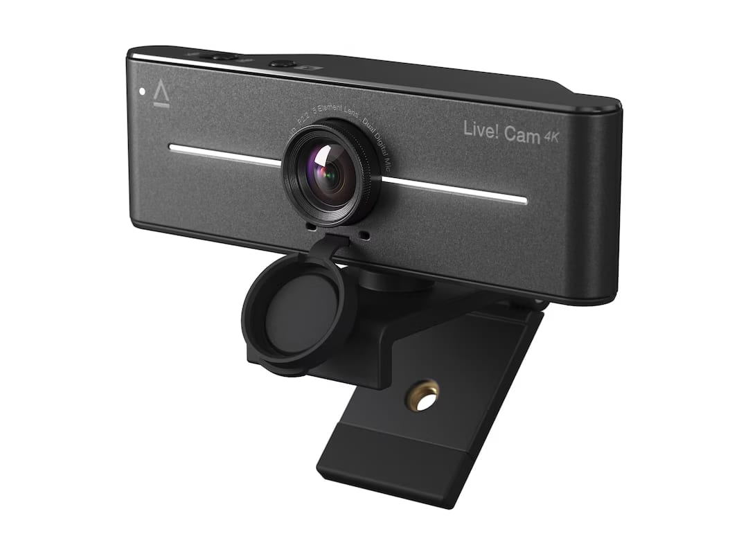 CAMARA CREATIVE LIVE! CAM SYNC 4K UHD 2160P DUAL MIC USB C/TAPA BLACK (73VF099000000) (NT8) 0