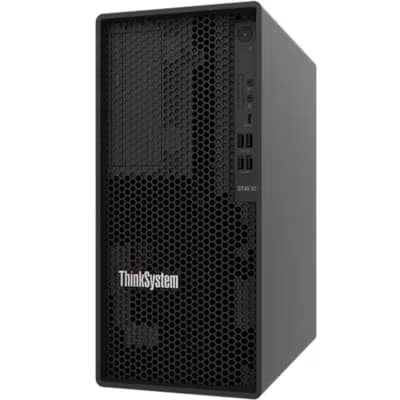 SERVIDOR LENOVO THINKSYSTEM ST45 V3, AMD EPYC 4124P 3.8/5.1GHZ/4C (7DH4A00GLA) (NT7)2
