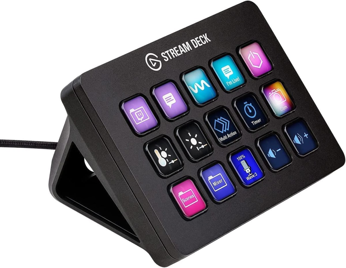 STREAM DECK ELGATO MK.2 15 TECLAS LCD PERSONALIZABLE (10GBA9901) (NT18)2