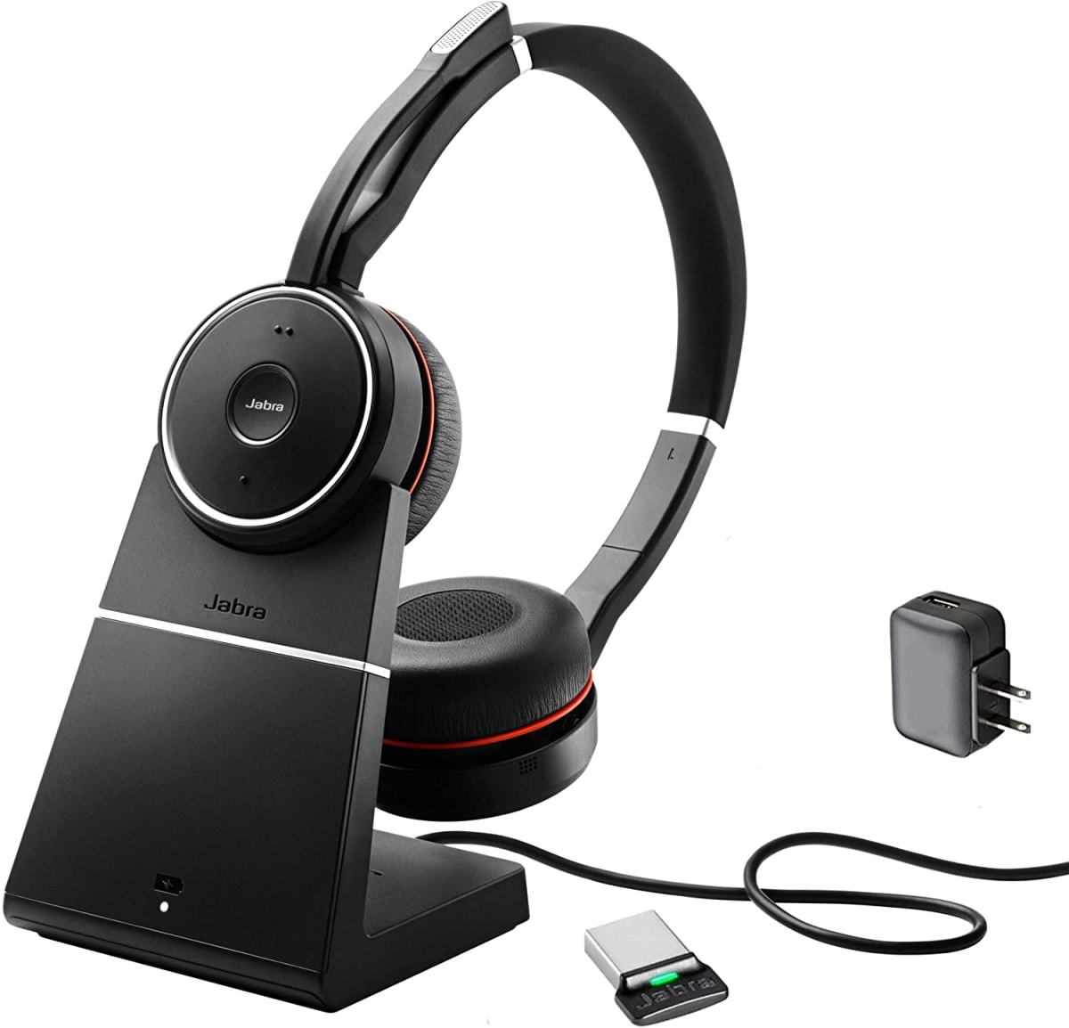 AURICULAR JABRA EVOLVE 75 MS STEREO C/ ESTACION DE CARGA (7599-832-199) 0