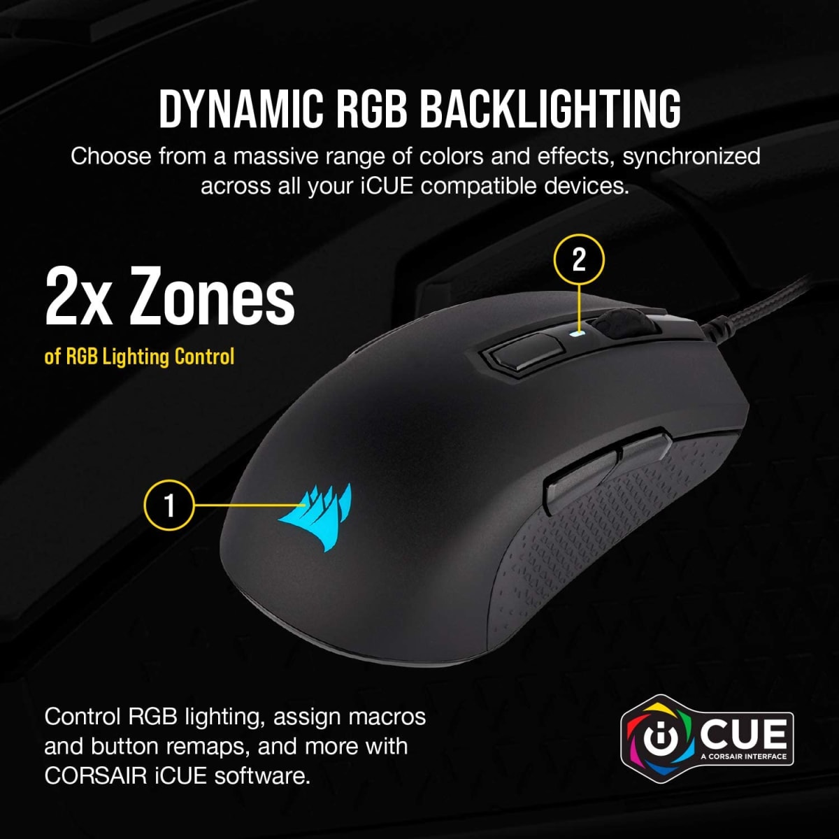 MOUSE CORSAIR M55 RGB PRO (CH-9308011-NA)5