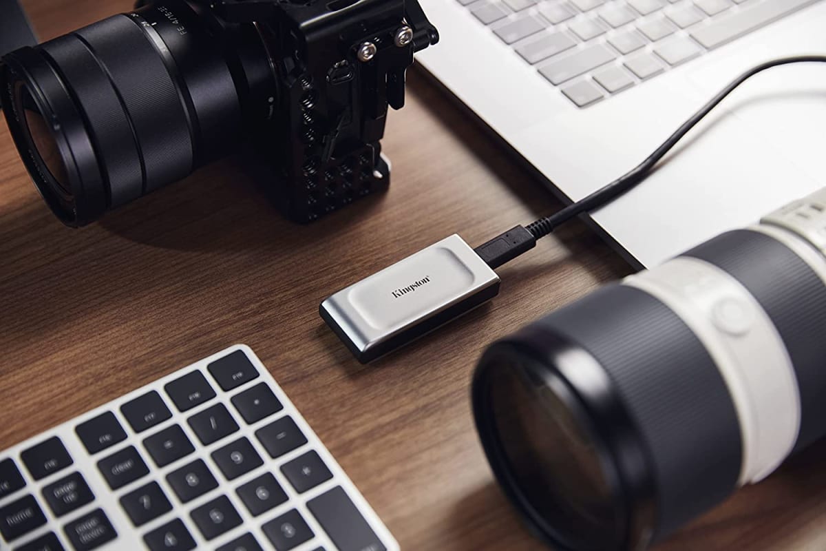 UNIDAD DE ESTADO SOLIDO EXTERNO KINGSTON XS2000 - 500GB - USB 3.2 (SXS2000/500G) (NT4)4