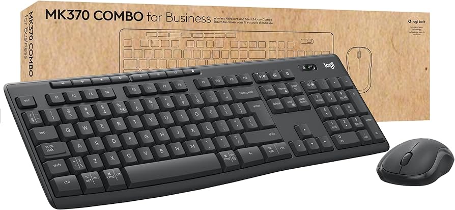 KIT TECLADO Y MOUSE INALÁMBRICO LOGITECH MK370 (920-012063)1