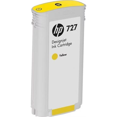 CARTUCHO DE TINTA HP 727A AMARILLO DESIGNJET 130ML (B3P21A) (NT18)3