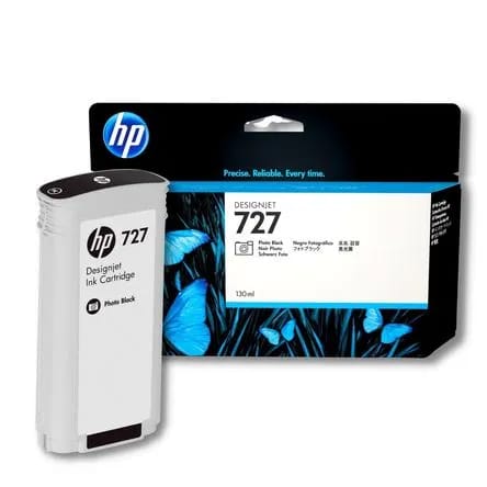 CARTUCHO DE TINTA HP 727A NEGRO FOTOGRÁFICO DESIGNJET 30ML (B3P23A) (N18)2