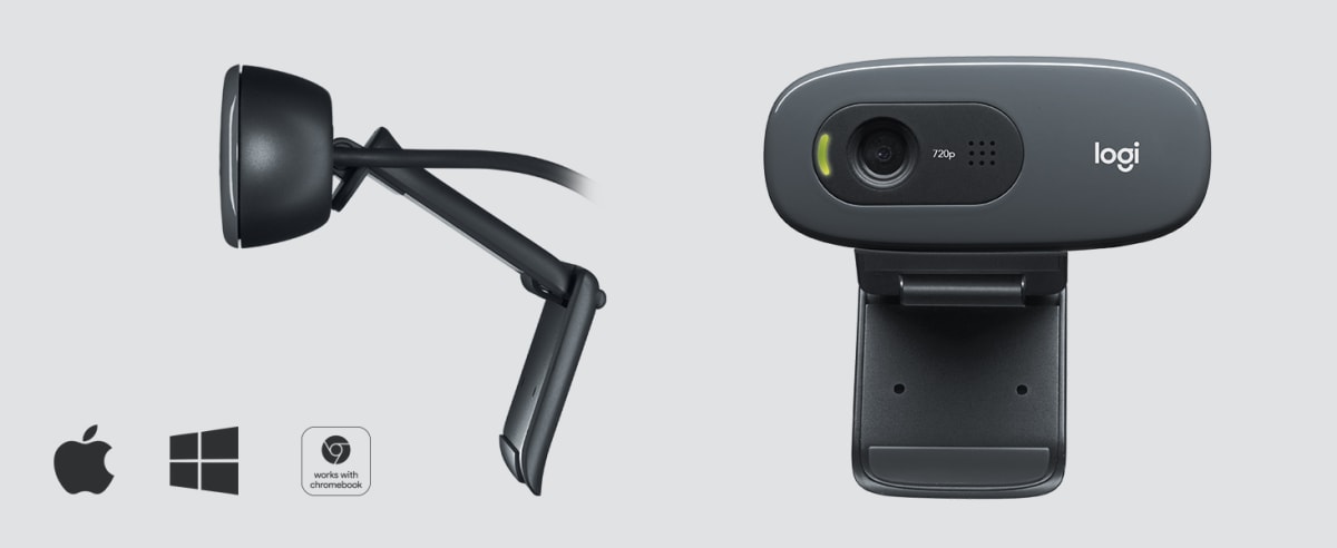 CAMARA WEB LOGITECH C270 HD (960-000694)2