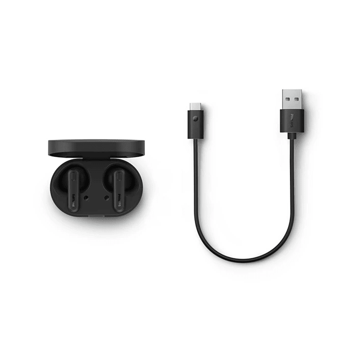 AUDÍFONOS INALÁMBRICOS PHILIPS USB-C NEGRO (TAT1138BK) (NT8)3