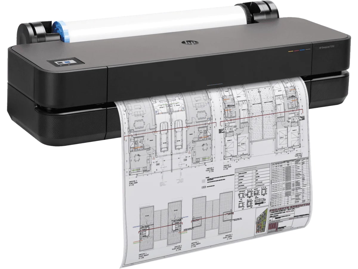 PLOTTER HP DESIGNJET T250 24'' (5HB06A#B1K) (NT3) 0