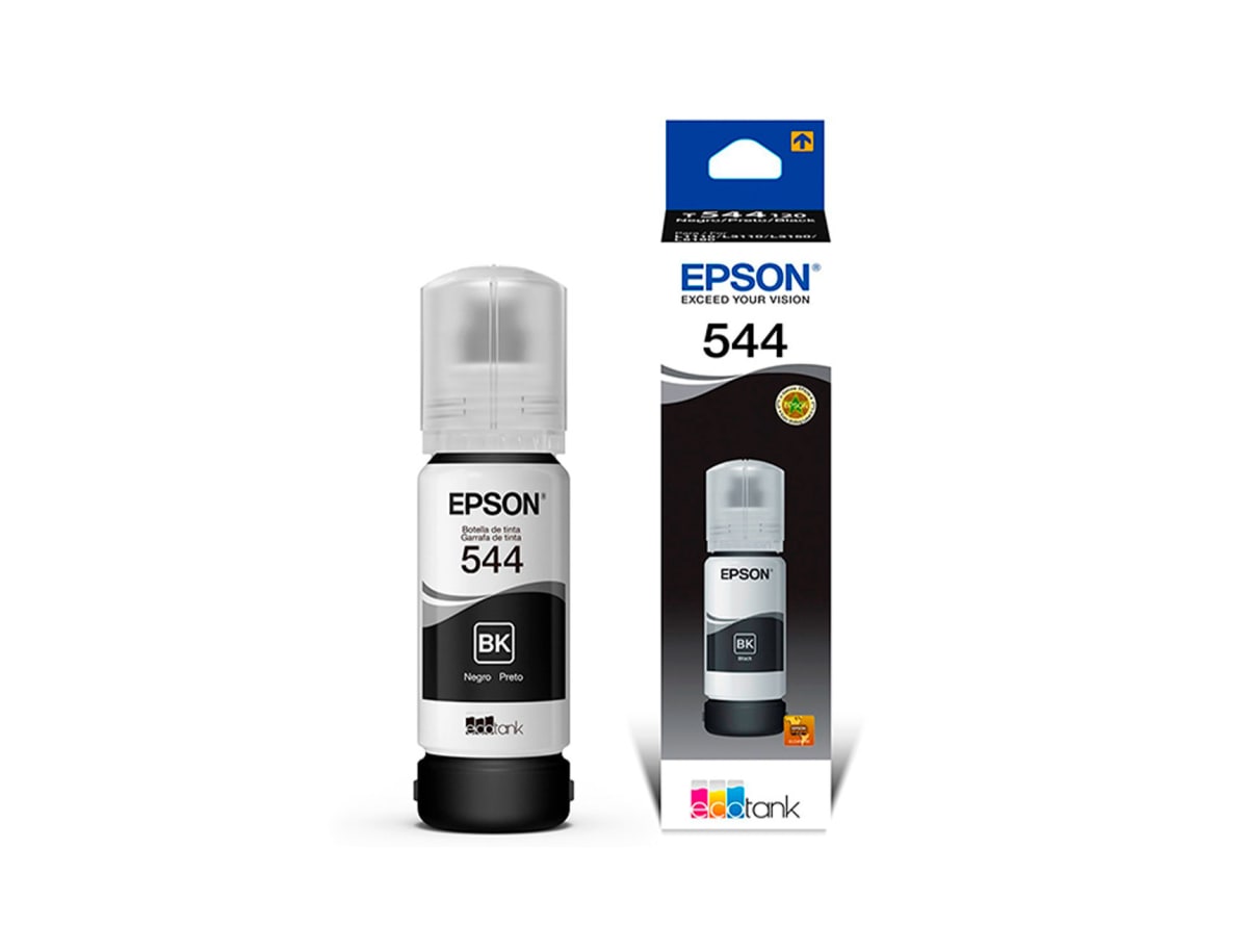 TINTA EPSON T544120-AL 65ML NEGRO (C13T00N12A) L1110 / L3150 / L5190 + /  65ML | NTPeru
