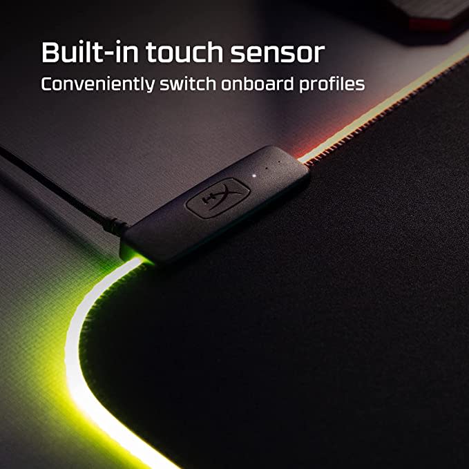 MOUSE PAD HP HYPERX PULSEFIRE MAT RGB XL (HMPM1R-A-XL)3