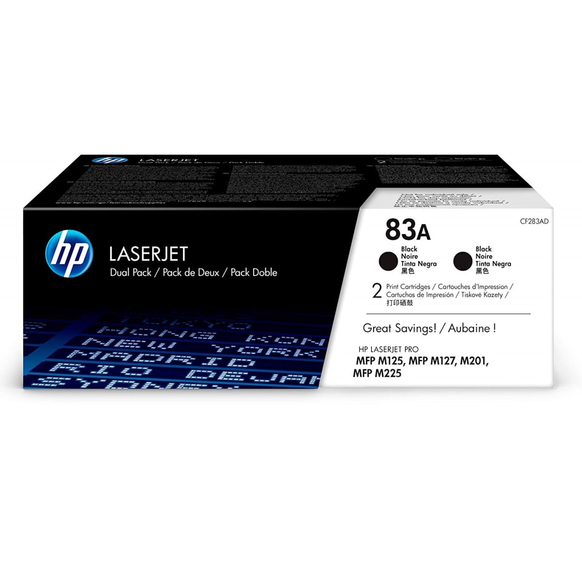 TONER HP 83A LASERJET PRO M125 NEGRO (CF283AD) (NT18) 0