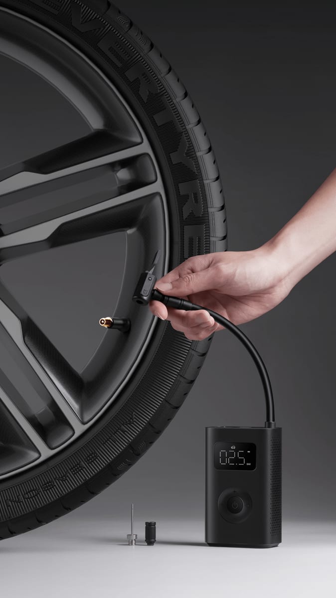 COMPRESOR DE AIRE ELECTRICO PORTATIL XIAOMI 2 (MJCQB06QW)6