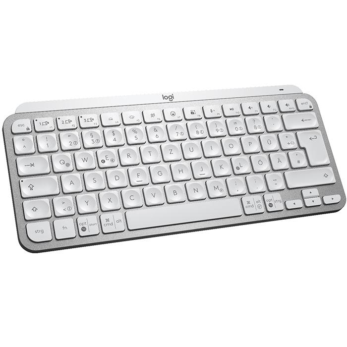 TECLADO LOGITECH MX KEYS MINI MULTI-DEVICE BT ILUMINADO PALE GREY S (920-010477) (NT8)1