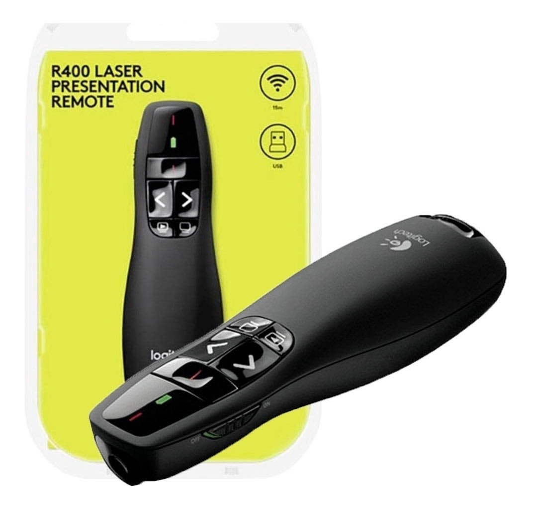 PRESENTADOR LOGITECH R400 LASER REMOTO (910-001354) (NT8)4