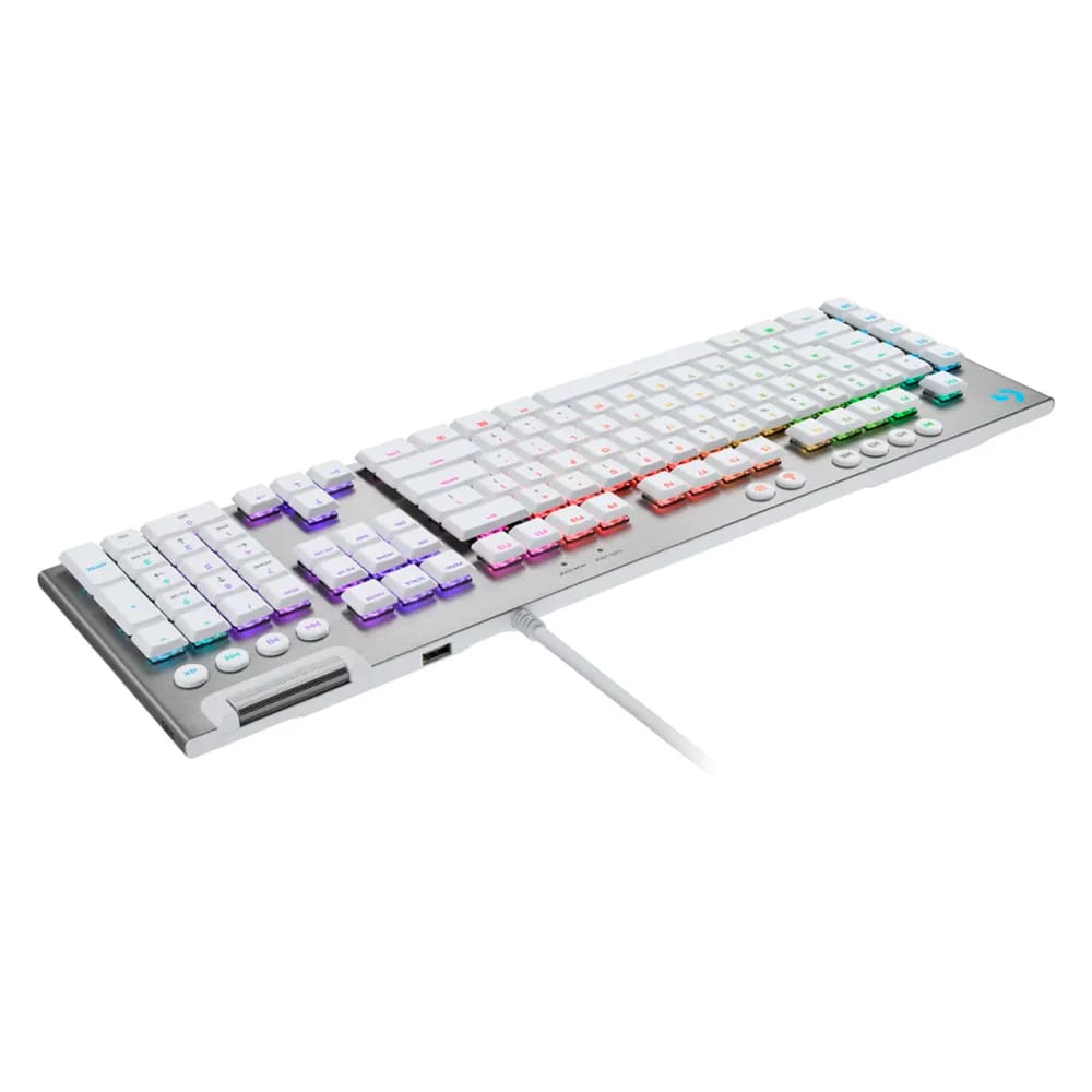 TECLADO LOGITECH G815 LIGHTSYNC RGB BLANCO (920-011354) (NT8)2