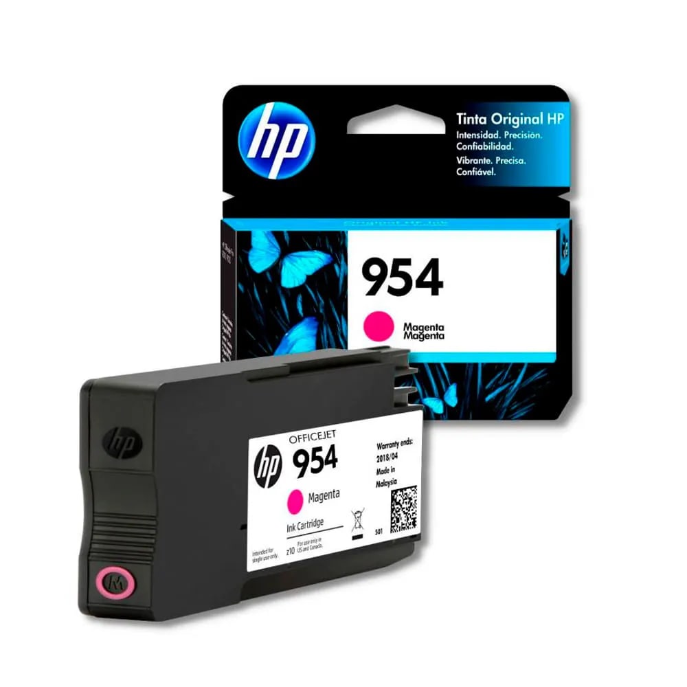 CARTUCHO DE TINTA HP 954 MAGENTA (L0S53AL) (NT18)2