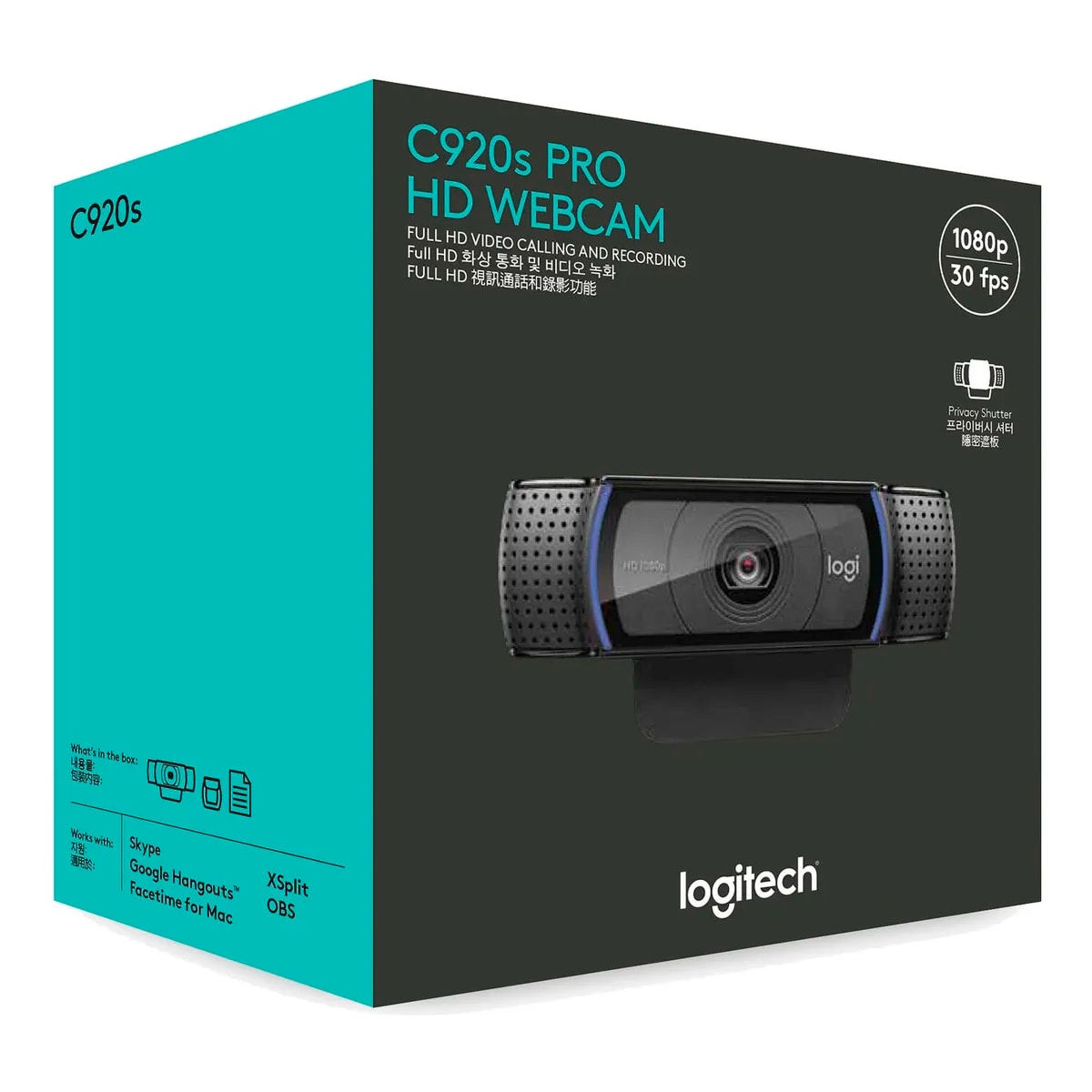 CAMARA WEB LOGITECH C920s PRO HD WEBCAM (960-001257) (NT8)4