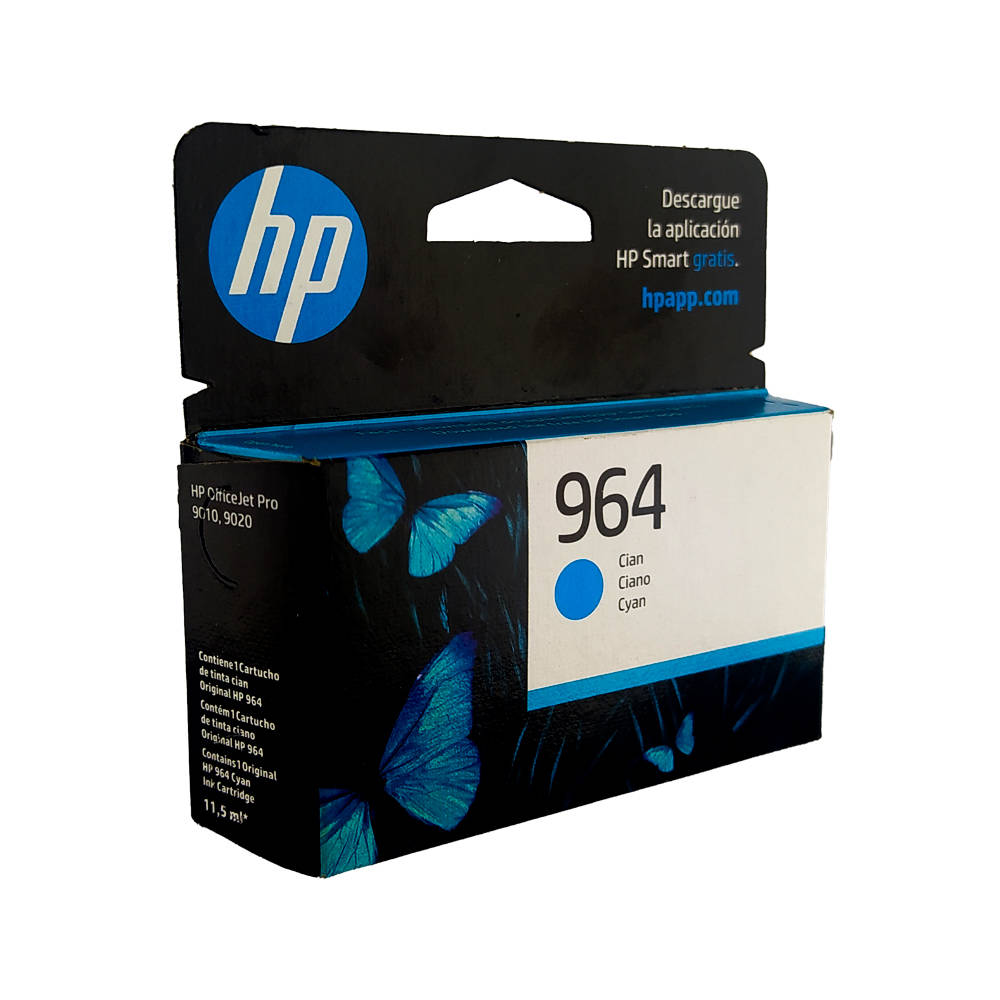 CARTUCHO DE TINTA HP 964 CIAN (3JA50AL) (NT18)2