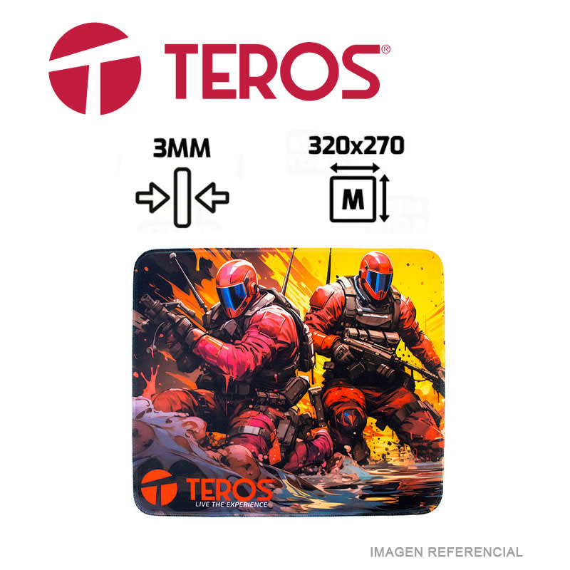 MOUSEPAD TEROS TE-3019S 320x270mm (TE-3019S)2
