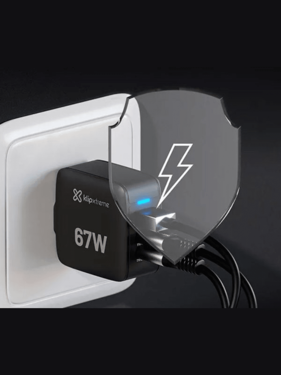 CARGADOR DE PARED KLIPXTREME POWERWALL 67 (KMC-500) (NT3)4