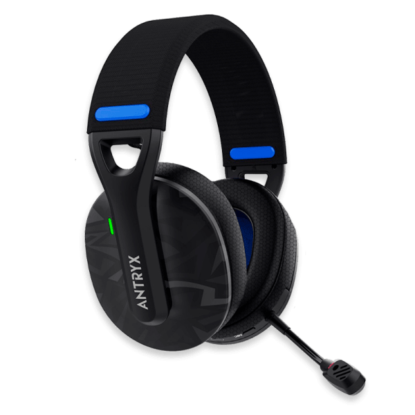 AUDIFONO C/MICROFONO WIRELESS ANTRYX APOLO 400 TRIX, 2.4G, BT (AWGH-AP400KTX) (NT21)4