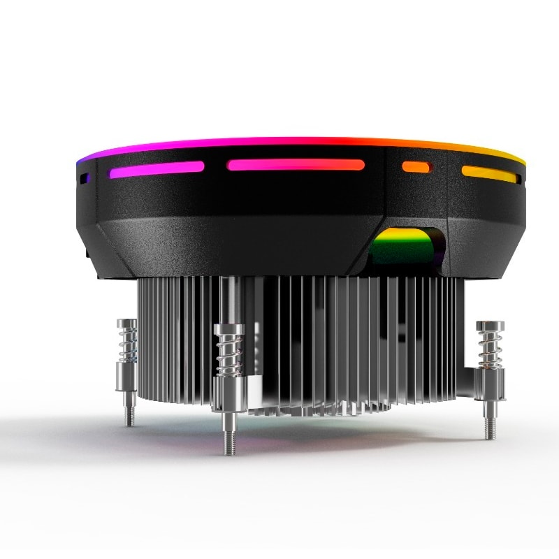 COOLER TEROS FAN RAINBOW PARA PROCESADORES INTEL SOCKET LGA 115X SERIES (TE-8161N) (NT4)2