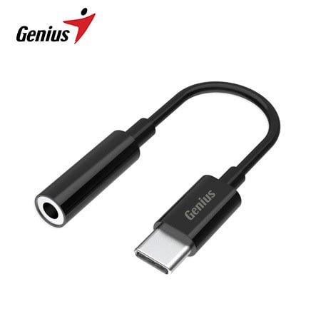 ADAPTADOR GENIUS ACC-C100 USB-C A 3.5MM BLACK (32590012400) (NT8) 1
