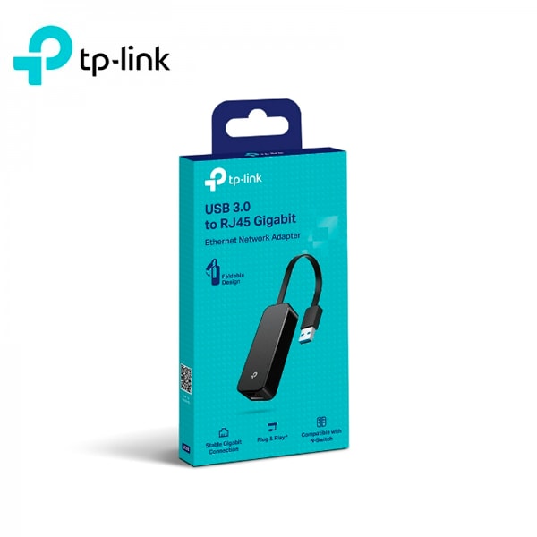 ADAPTADOR DE RED TP-LINK UE306 USB 3.0 A RJ45 GIGABIT (010150235)1
