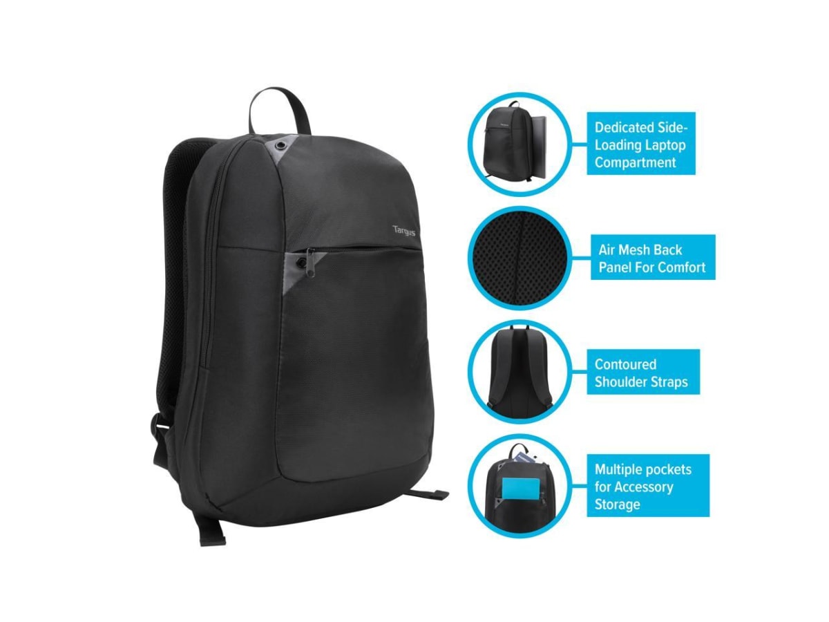 MOCHILA TARGUS ULTRALIGHT NEGRO 16'' (TSB515US-90)2