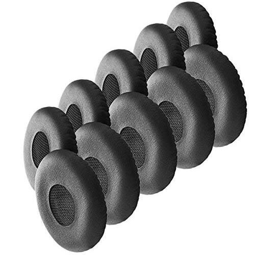 ALMOHADILLAS DE PIEL PARA JABRA EVOLVE 20SE/30/30II/40/65/65SE PACK X10UN (14101-46) (NT3)2