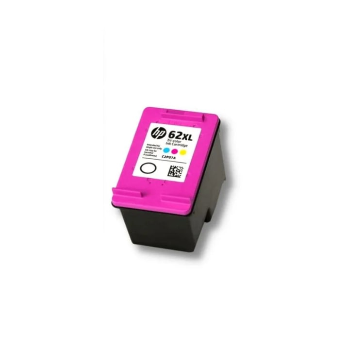 CARTUCHO DE TINTA HP 62XL TRICOLOR ORIGINAL OFFICEJET (C2P07AL) (NT18)2