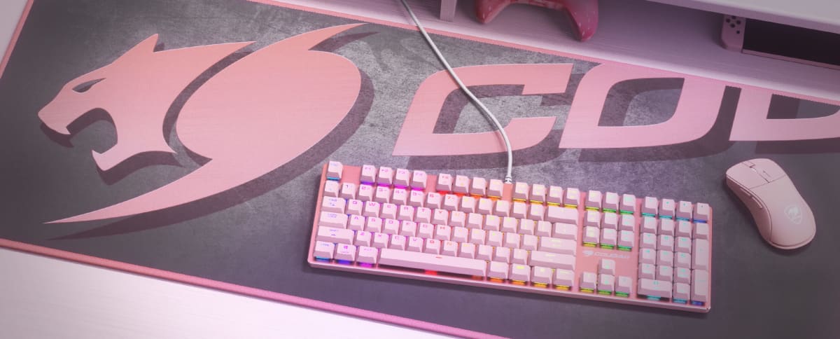 MOUSE PAD COUGAR ARENA X PINK XL (3MARENAP.0001)2