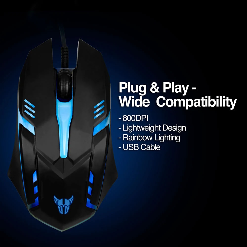 KIT TECLADO + MOUSE ARGOMTECH COMBAT KB51 (ARG-KB-2051BK)4