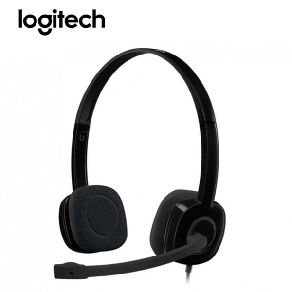 AURICULAR LOGITECH H151 BLACK STEREO 3.5MM (981-000587) 2