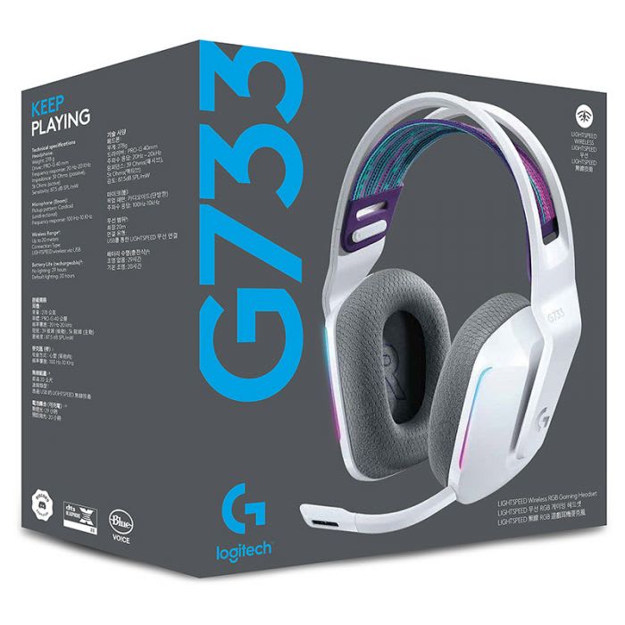 AURICULAR LOGITECH G733 LIGHTSPEED WHIT (981-000882) (NT8)1