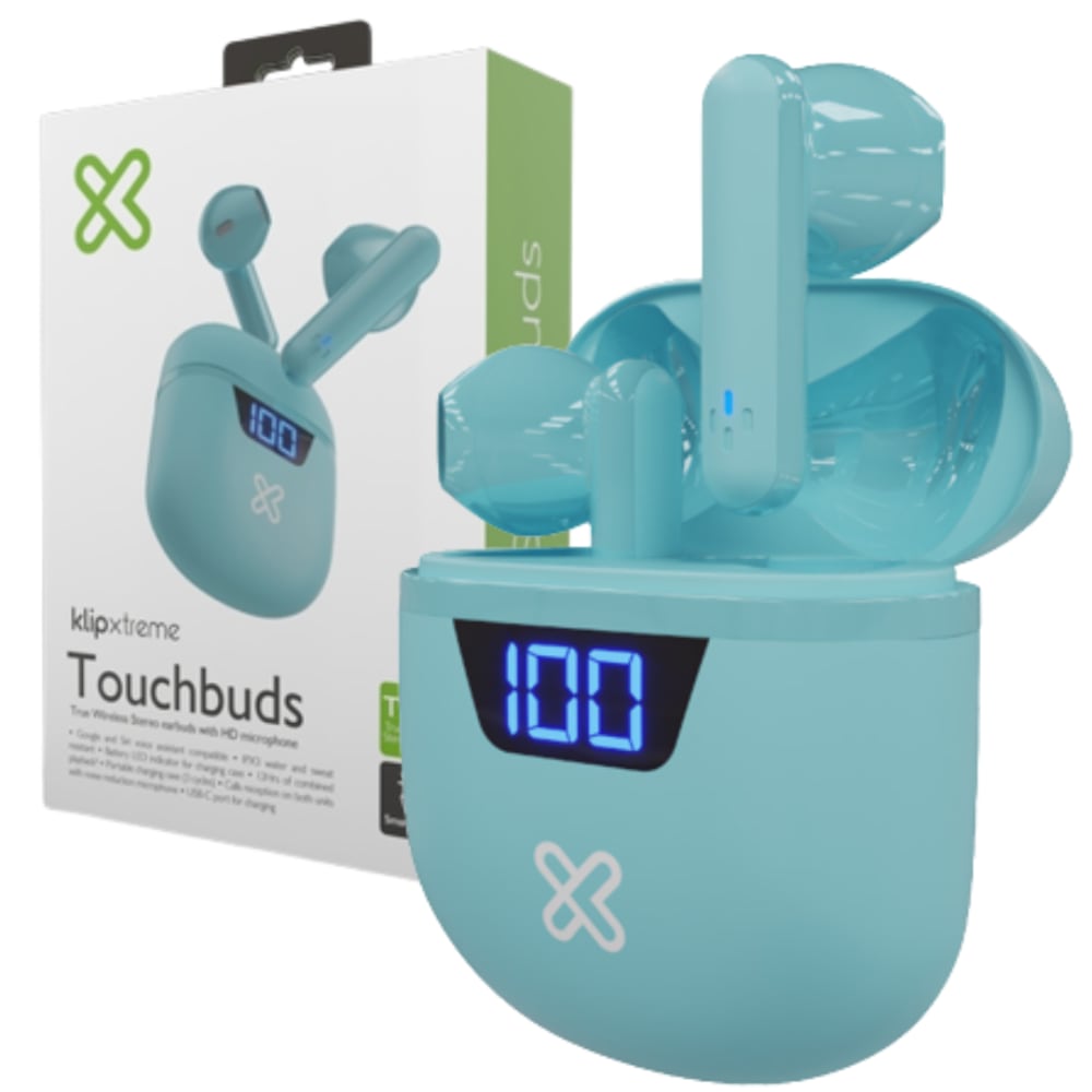 AUDIFONOS KLIP XTREME TOUCHBUDS INALÁMBRICOS (KTE-006AQ)3