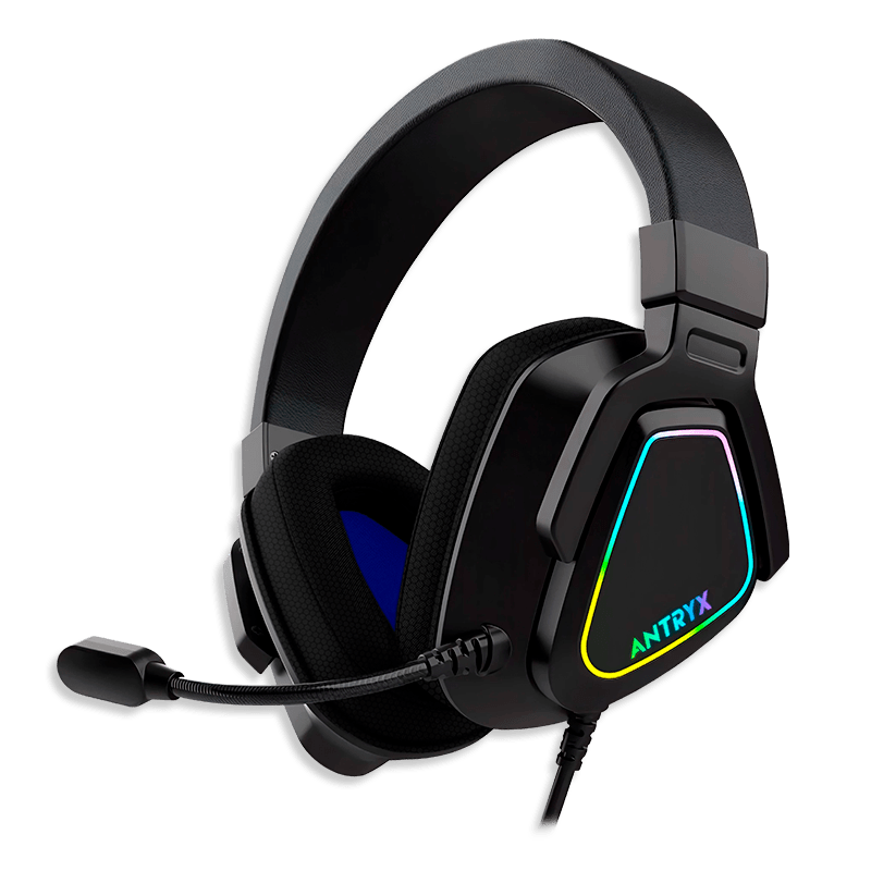 AUDIFONO C/MICROFONO ANTRYX GH-850 7.1 VIRTUAL, VIBRADOR, USB (AGH-850BK7RV) (NT21)4